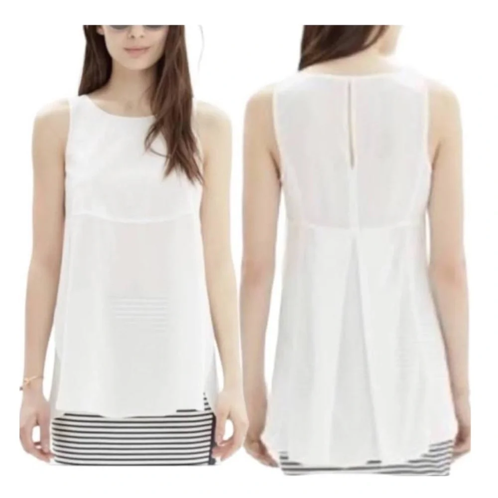 Madewell Sunbask Silk/Cotton Tank